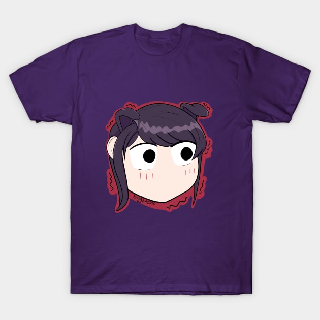 inu komi T-Shirt by huggbees93